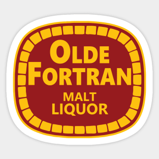 Malt Liquor logo Sticker